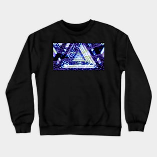 Futuristic triangles Crewneck Sweatshirt